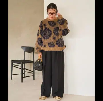 프릭스스토어 자카드 니트