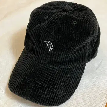 미사용 새상품 론 헤르만 블랙 코듀로이 야구 모자