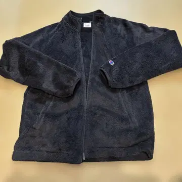 챔피온 블랙 플리스 자켓 L