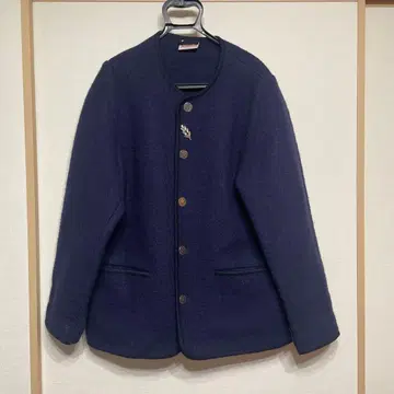 노카라 자켓 네이비