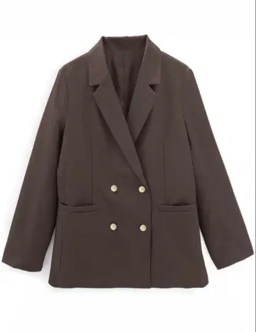 새상품급 더블 버튼 테일러드 자켓