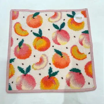 [미사용 새상품] 러브리바이페이러 피치도트 손수건 페이러