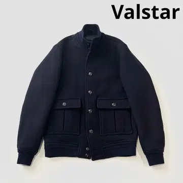 [별주] Valstar 발스타 울 펠트 스탠드 칼라 블루종