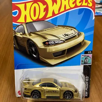 Hot Wheels Liberty Walk 골드 미니카