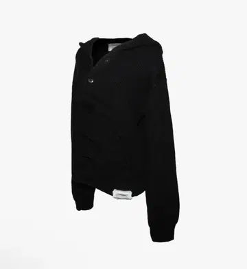theredthread S button knit hoodie