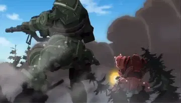 제2화 화이트 건담 디오라마 사이즈 12cm x 17cm