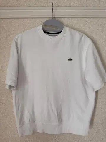 LACOSTE 화이트 T셔츠 M