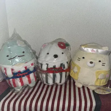 스미코구라시 봉제 인형 3체