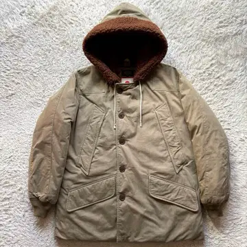 B-9 빔즈+ 다운 자켓 코마츠 보아 퀼팅 베이지