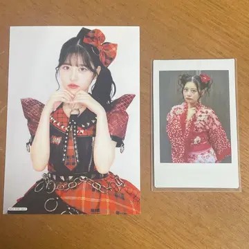 츠키아시 아마네 브로마이드 폴라로이드