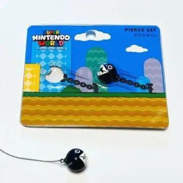 단종품 슈퍼 마리오 브라더스 완완 귀걸이