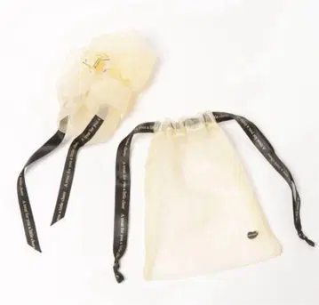 로리즈팜 파우치 포함 puripuri 헤어 반스 시어 화이트