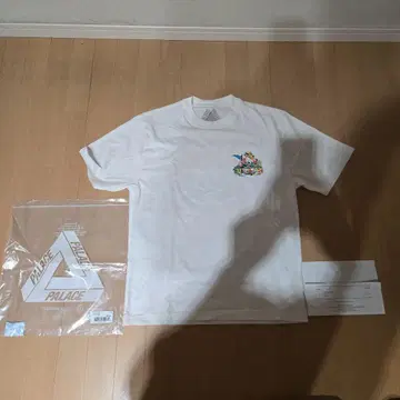 PALACE 컬러풀 T셔츠 S 화이트