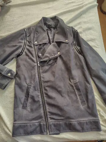 지나시스 작년 빈티지풍 자켓 소매 탈부착 가능