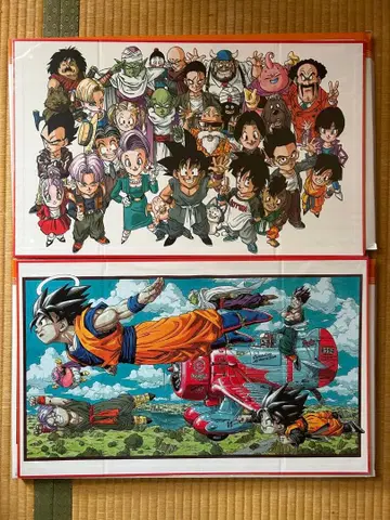 드래곤볼 제일복권 40주년 기념 펼침 비주얼 보드