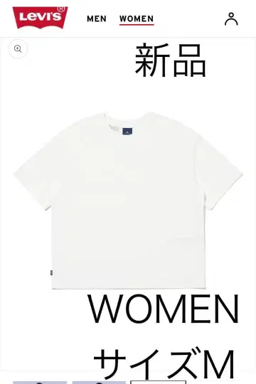 리바이스 BLUETAB Daily 티셔츠 WOMEN 사이즈 M 새상품