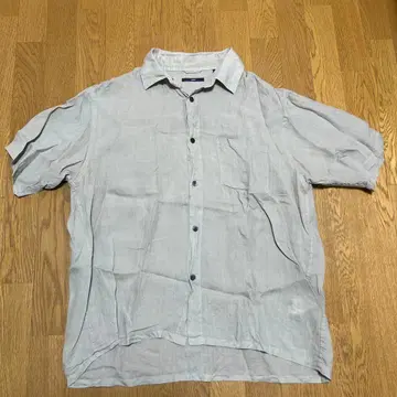 SHIPS 반팔 셔츠 XL 라이트 그레이