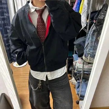 인기 marlboro 90s 숏기장 블루종 y2k 스트릿 레어 사이즈