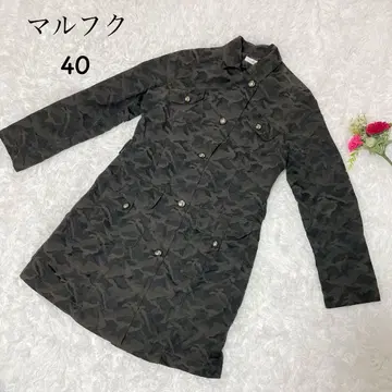 마루후쿠 [ L ] 카모플라쥬 밀리터리 자켓 원피스 코튼 나일론