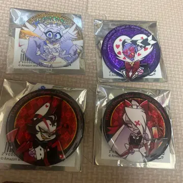 해즈빈 호텔 캔뱃지 4개 세트