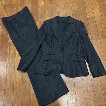 ICB 스트라이프 울 수트 셋업 40