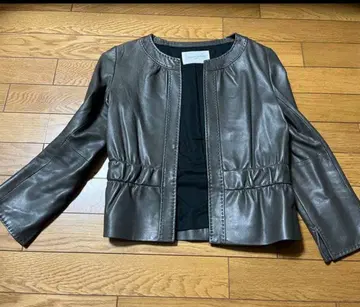 새상품급 UNITED ARROWS 유나이티드 애로우즈 천연 가죽 자켓