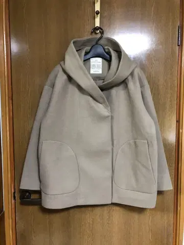 studio CLIP 내추럴 후드 미들 코트 [새상품급]