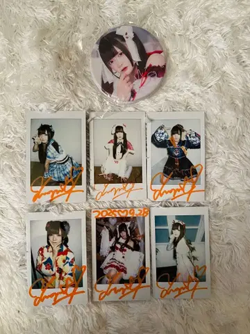 NANIMONO [히나타 유마] 폴라로이드 생일 복권 거울 일괄 판매