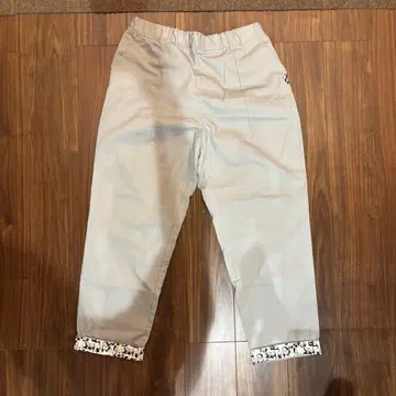 팬더 자수 캐주얼 팬츠 그레이 XL graniph