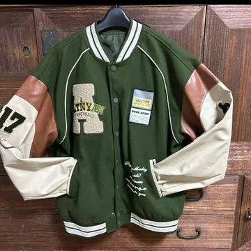 캐주얼 자켓 올리브 그린