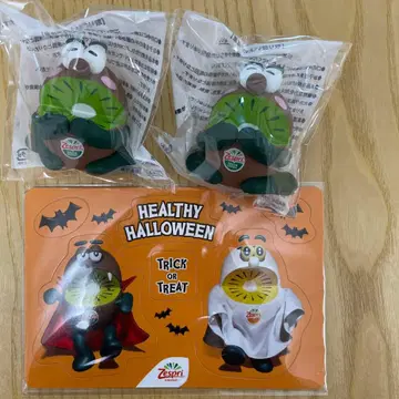 Zespri 키위 브라더스 2개 & 할로윈 키위 마그넷 1개 세트