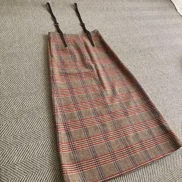 [ 미사용 ] 쿨카레안 LUIS MARI 오버롤 스커트 롱 스커트