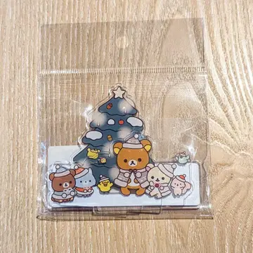 리락쿠마 스토어 한정판 크리스마스 아크릴 스탠드 2025