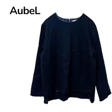 [ 오벨 ] AubeL 여성용 긴팔 상의 네이비 38 울 일본제