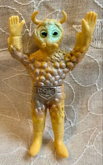 당시물 포피 가면라이더 쇼커 괴인 독몬드 소프트 비닐 1970년대