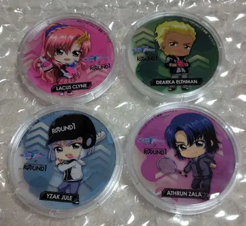 건담 SEEDFREEDOMROUND1 콜라보 치비 캐릭터 코스터