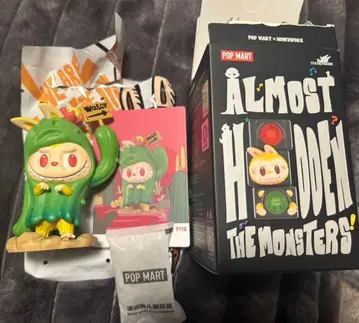 POPMART LABUBU Almost Hidden 피규어