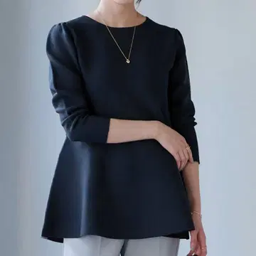 urs () 페플럼 니트 다크 네이비