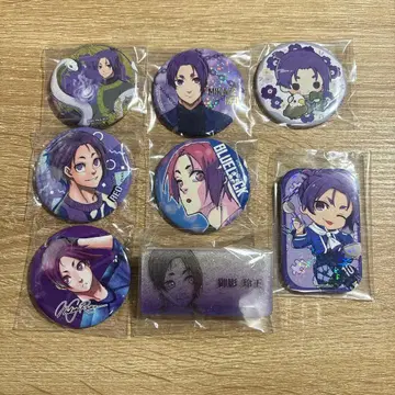 블루 록 미카게 레오 캔뱃지 묶음 판매