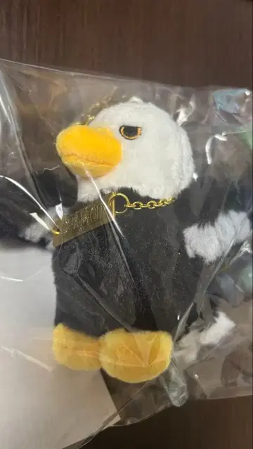 미세스 그린애플 바벨탑 사자새 봉제 인형 키링