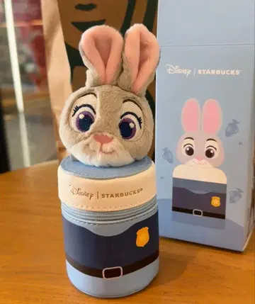 스타벅스 디즈니 주토피아 주디 홉스 파우치 키체인