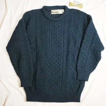 아란 크라프트 피셔맨 케이블 스웨터 아일랜드제