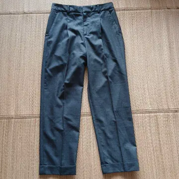 마가렛 하우엘 울 센터 프레스 팬츠