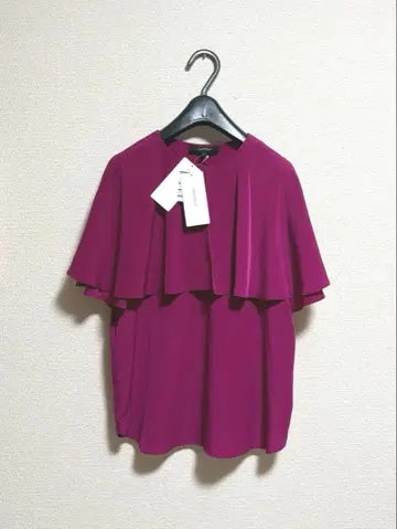 택 포함 새상품. 언타이틀 팔뚝 커버 케이프 블라우스