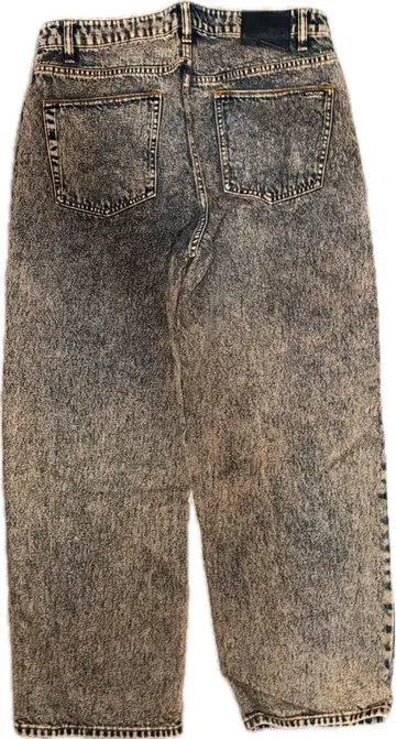 VOLCOM 유즈드 가공 하이웨스트 데님 32