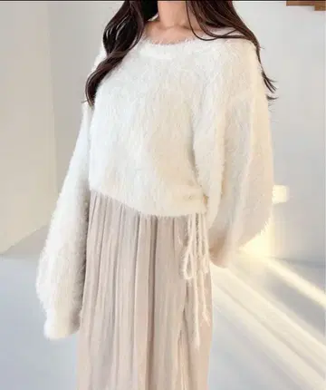 Heather 헤더 니트탑+원피스 세트