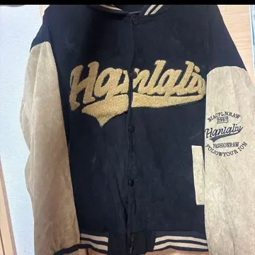 Hanlaliz 캐주얼 자켓 블랙/베이지