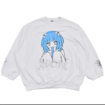 VOLCAN & APHRODITE 애니메이션 프린트 맨투맨