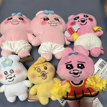 빤쮸토끼 봉제 인형 묶음 판매