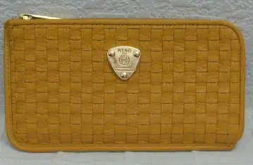 ATAO 장지갑 slimo mesh 썬플라워